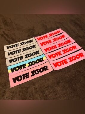 Golf Wang Vote Igor Sticker Collection